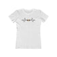 Heart Beat Shih Tzu | Women's Fitted Tee