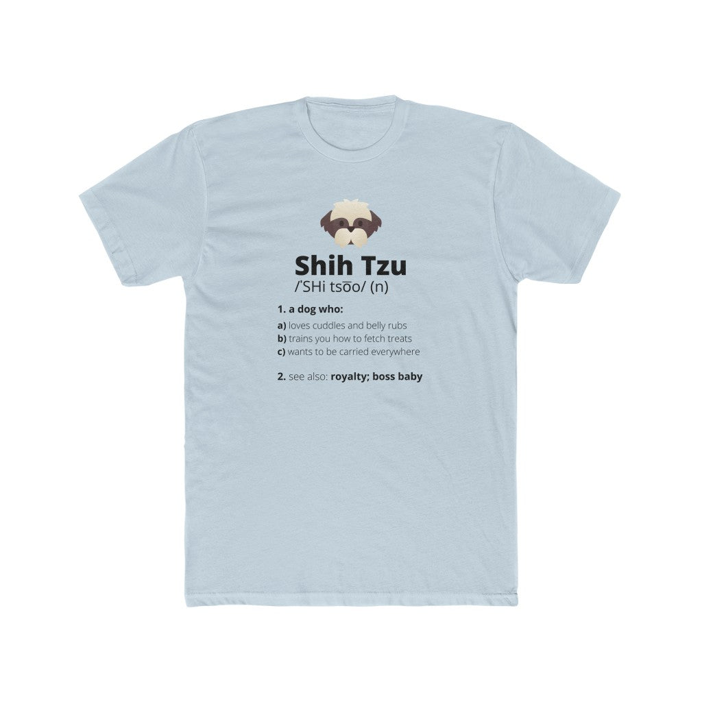 Shih Tzu Dictionary | Men's Fitted Tee