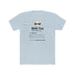 Shih Tzu Dictionary | Men's Fitted Tee