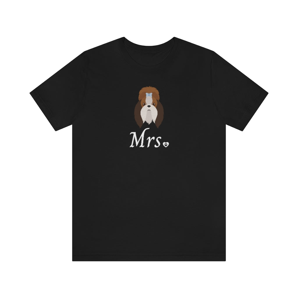 Mrs Shih Tzu Wedding | Unisex Relaxed Fit Tee