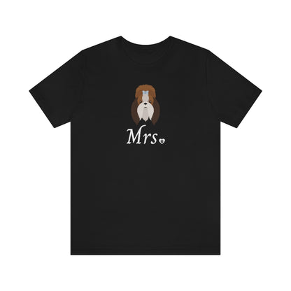 Mrs Shih Tzu Wedding | Unisex Relaxed Fit Tee