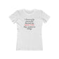 I Have to be Successful Because... | Women's Fitted Tee