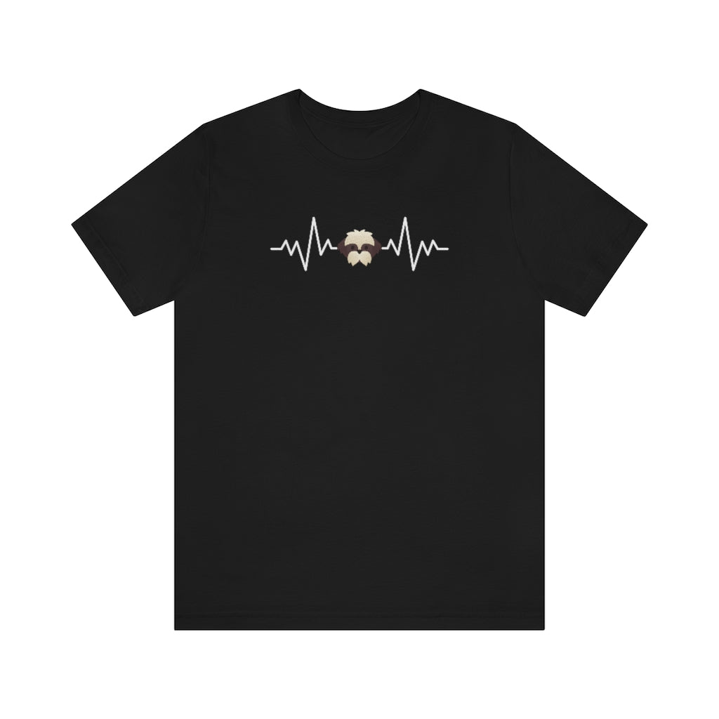 Heart Beat Shih Tzu | Unisex Relaxed Fit Tee