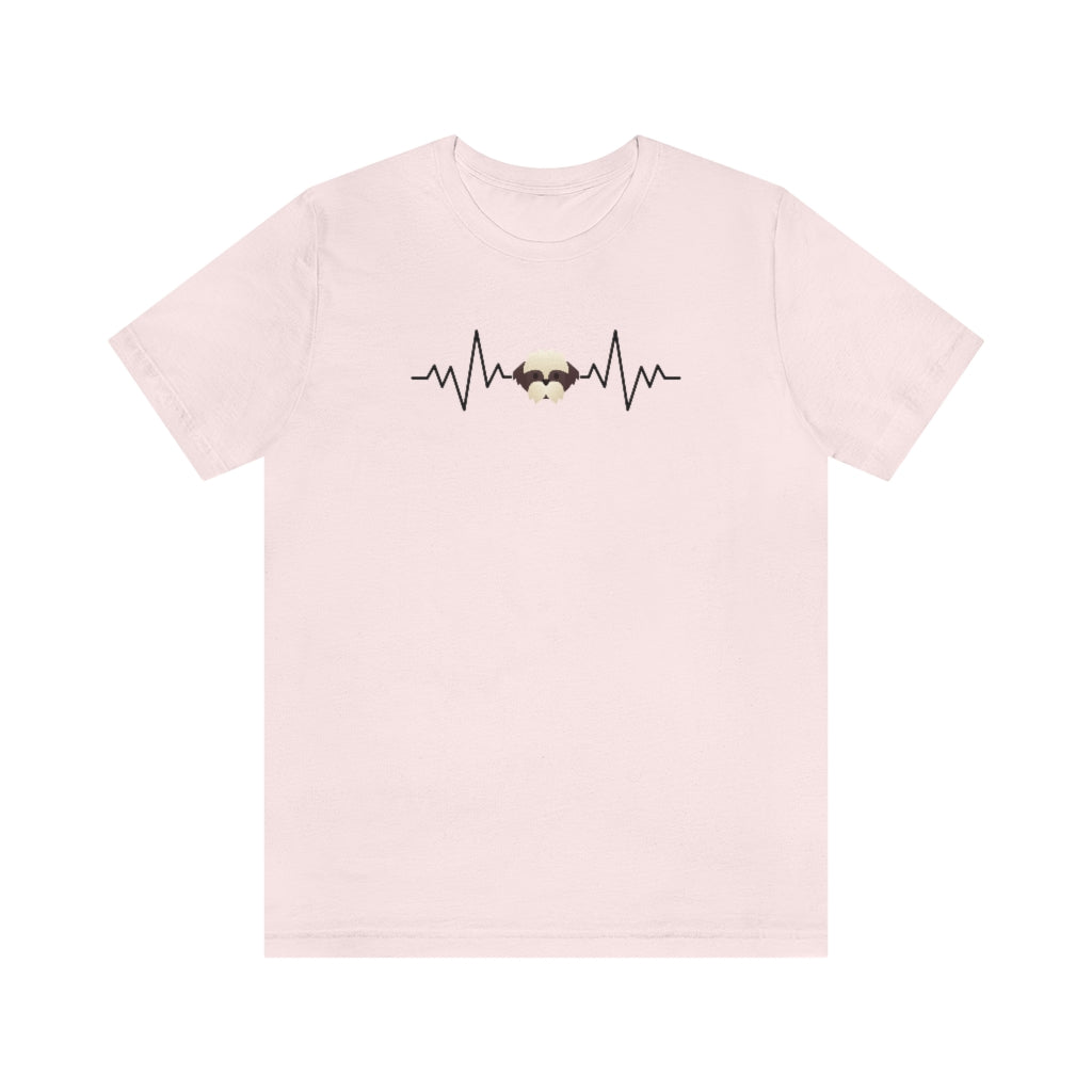 Heart Beat Shih Tzu | Unisex Relaxed Fit Tee