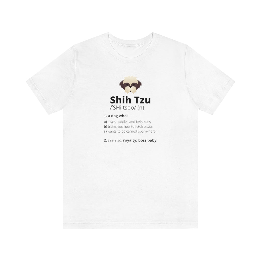 Shih Tzu Dictionary | Unisex Relaxed Fit Tee