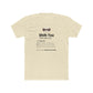 Shih Tzu Dictionary | Men's Fitted Tee