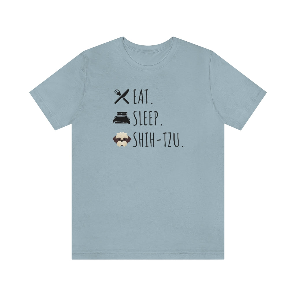 Eat. Sleep. Shih Tzu. | Unisex Relaxed Fit Tee