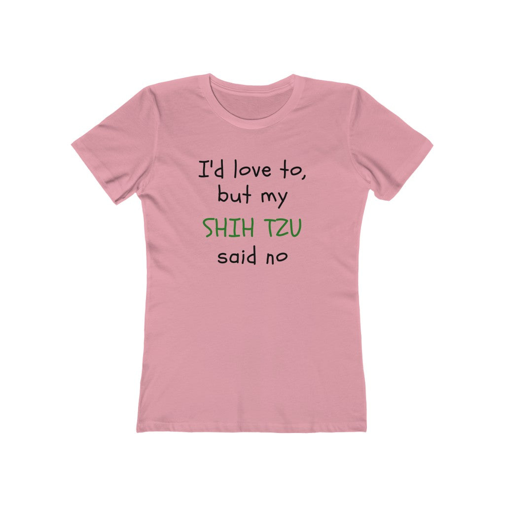 I'd love to but... | Women's Fitted Tee