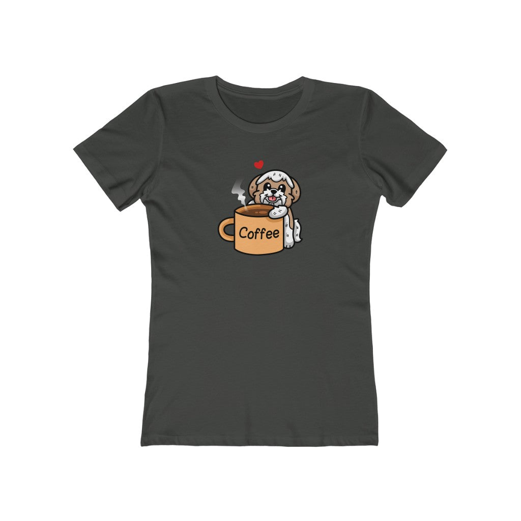 Coffee Tzu | Women's Fitted Tee