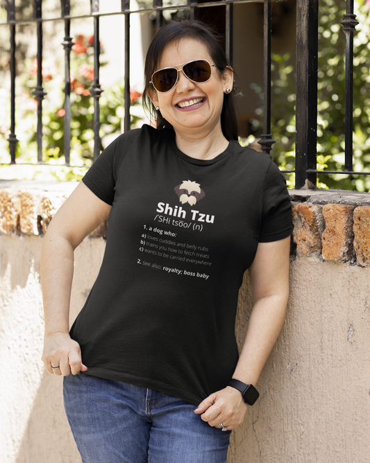Shih Tzu Dictionary | Unisex Relaxed Fit Tee