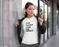 Dual Income LARGE Dog Owners | Women's Fitted Tee