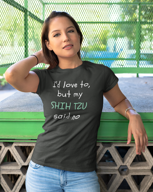 I'd love to but... | Women's Fitted Tee