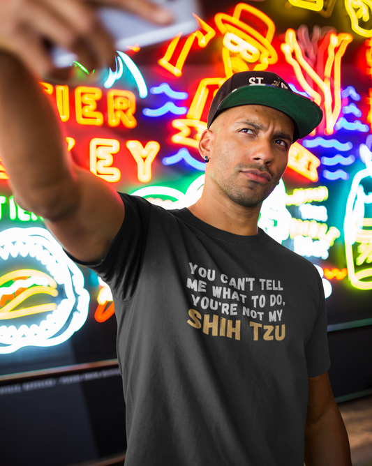 You can't tell me what to do... | Men's Fitted Tee