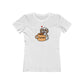 Coffee Tzu | Women's Fitted Tee