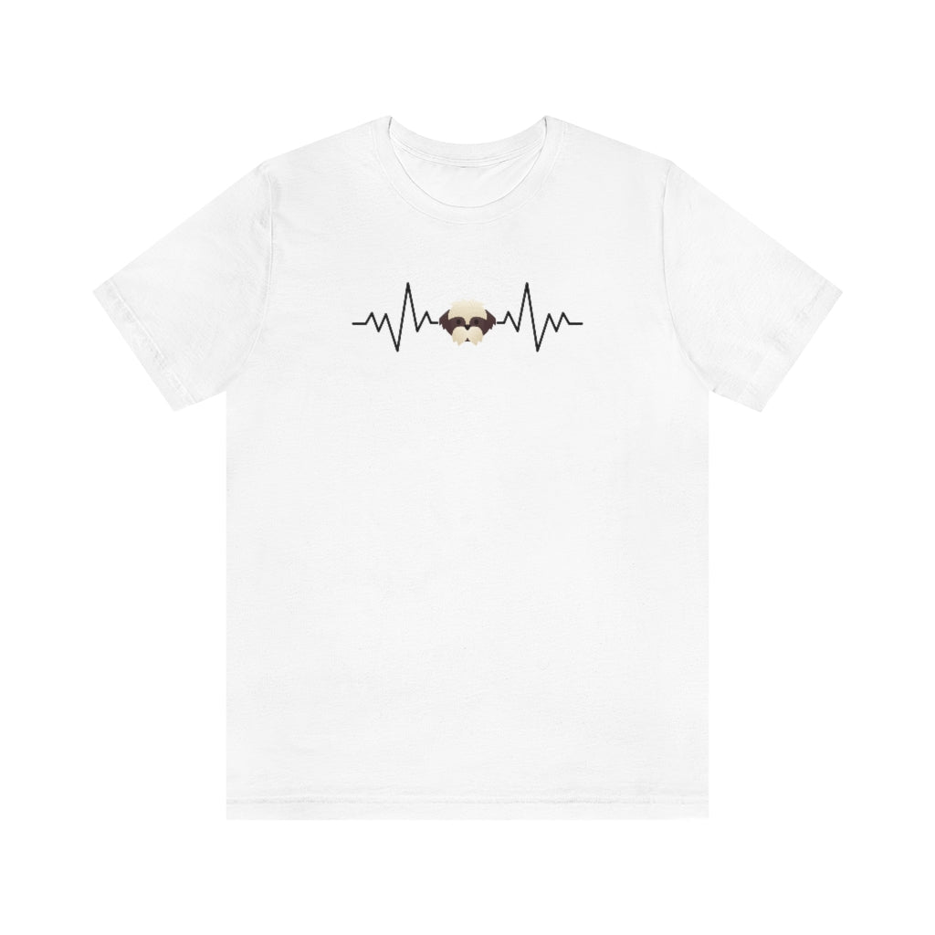 Heart Beat Shih Tzu | Unisex Relaxed Fit Tee