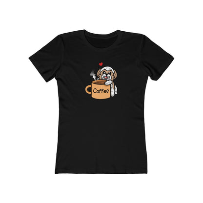 Coffee Tzu | Women's Fitted Tee